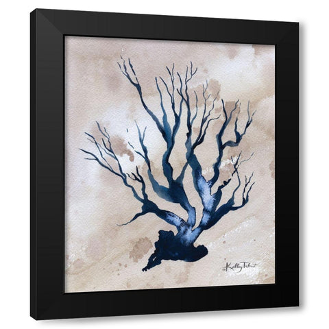 Oceans Reef I Black Modern Wood Framed Art Print by Talent, Kelley