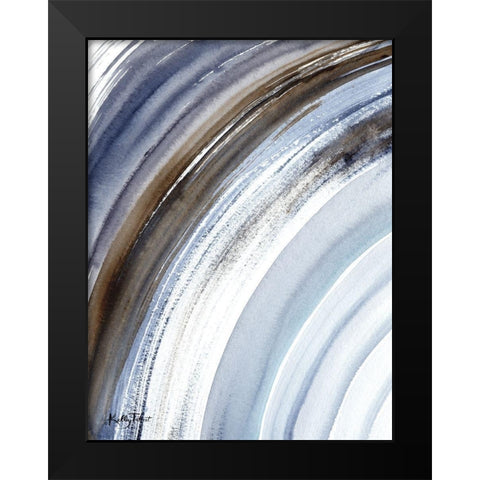 Rainy Day Treasure Black Modern Wood Framed Art Print by Talent, Kelley