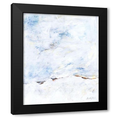 Ocean Vibes I Black Modern Wood Framed Art Print by Talent, Kelley