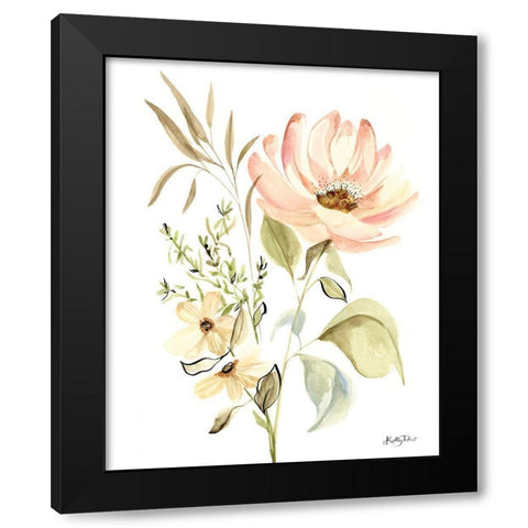 Wildflower Meadow 1 Black Modern Wood Framed Art Print by Talent, Kelley