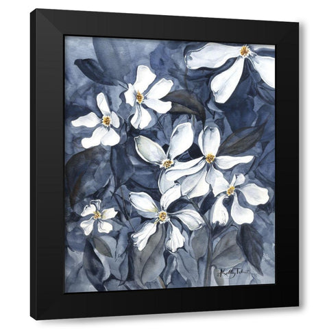 Moonlight Becomes You Black Modern Wood Framed Art Print with Double Matting by Talent, Kelley