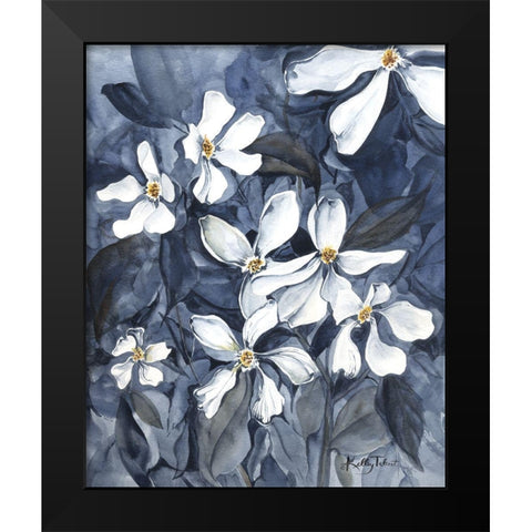 Moonlight Becomes You Black Modern Wood Framed Art Print by Talent, Kelley