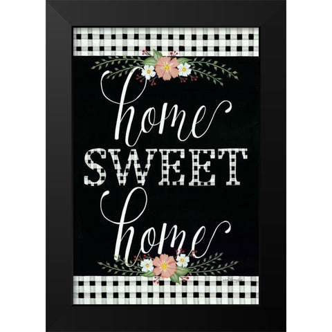 Sweet Cosmos Black Modern Wood Framed Art Print by Kennedy, Lisa