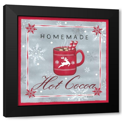 Homemade Cocoa Black Modern Wood Framed Art Print by Kennedy, Lisa