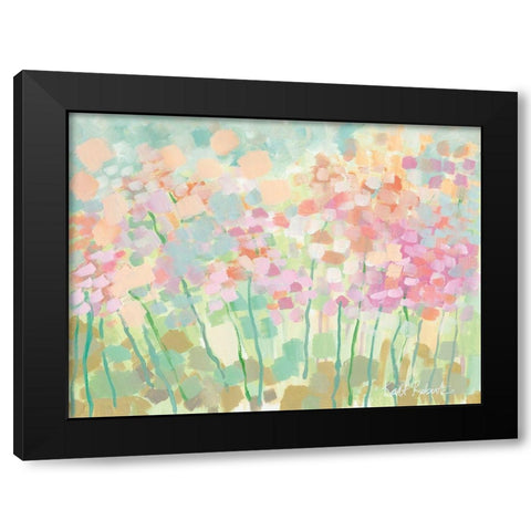 Growing Things II Black Modern Wood Framed Art Print by Roberts, Kait