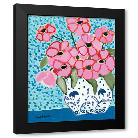 Fancy That Black Modern Wood Framed Art Print by Roberts, Kait