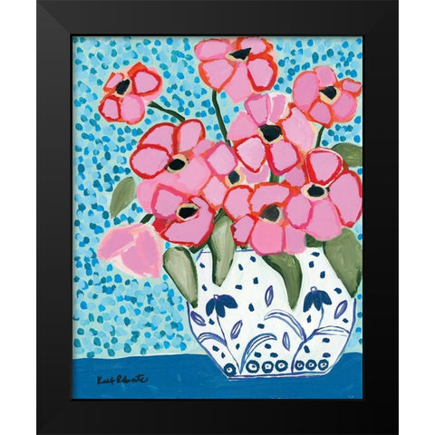 Fancy That Black Modern Wood Framed Art Print by Roberts, Kait