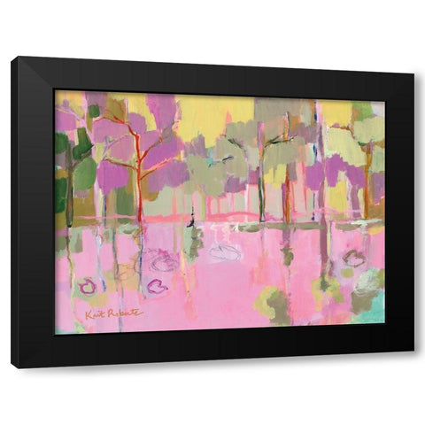 Dont Let the Fading Summer Pass You By Black Modern Wood Framed Art Print with Double Matting by Roberts, Kait