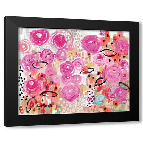 Sweet and Sour    Black Modern Wood Framed Art Print by Roberts, Kait