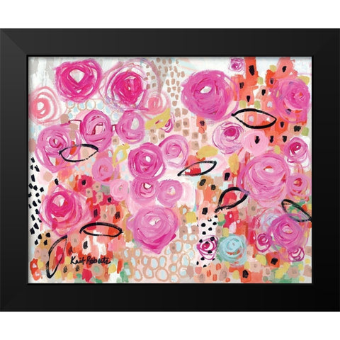Sweet and Sour    Black Modern Wood Framed Art Print by Roberts, Kait