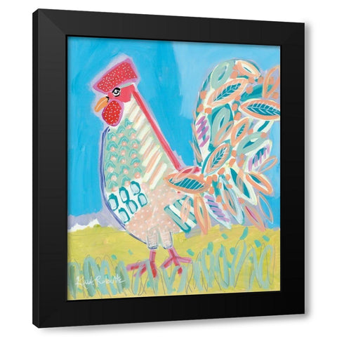 Linus    Black Modern Wood Framed Art Print by Roberts, Kait