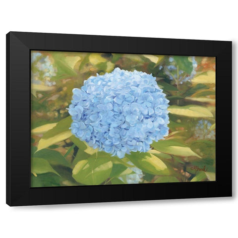 In the Garden Black Modern Wood Framed Art Print with Double Matting by Sherrill, Kate