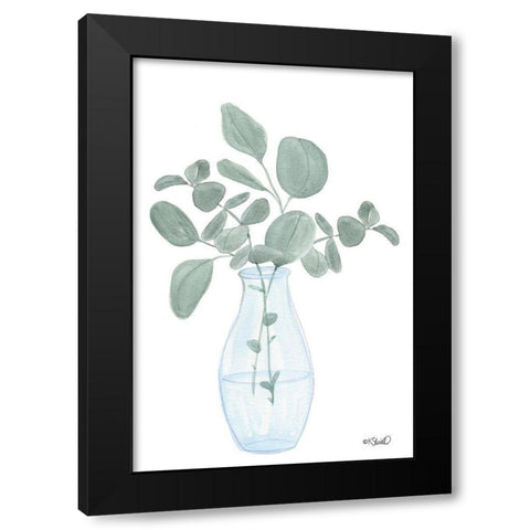 Fresh Air Black Modern Wood Framed Art Print by Sherrill, Kate