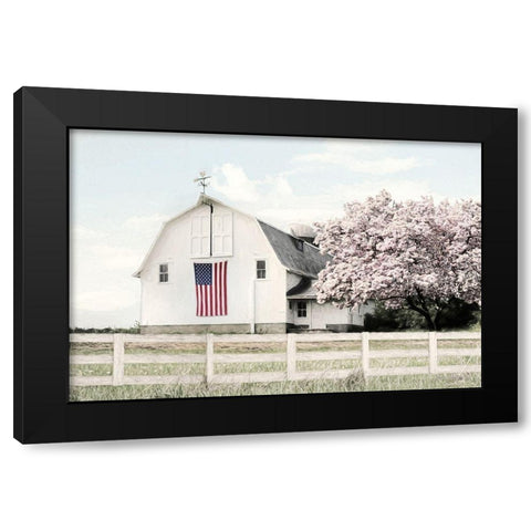 Brownsville Patriot Black Modern Wood Framed Art Print by Deiter, Lori