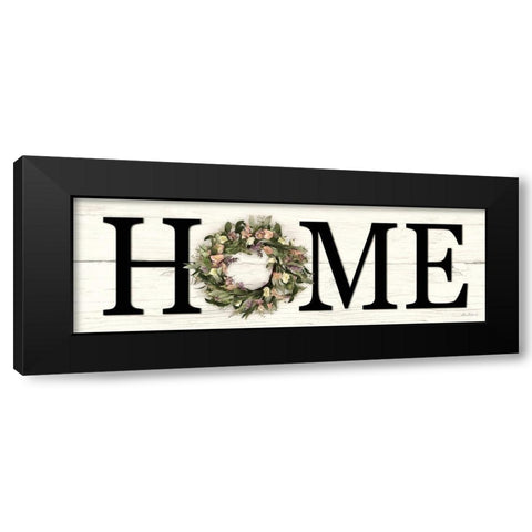 Summer Home Black Modern Wood Framed Art Print with Double Matting by Deiter, Lori