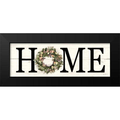 Summer Home Black Modern Wood Framed Art Print by Deiter, Lori