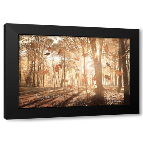 The Gift of Nature Black Modern Wood Framed Art Print with Double Matting by Deiter, Lori