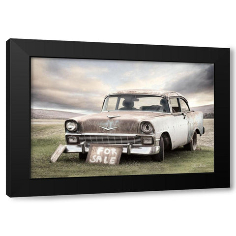Looking for Love Black Modern Wood Framed Art Print by Deiter, Lori