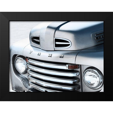 Tough Like a Ford Black Modern Wood Framed Art Print by Deiter, Lori