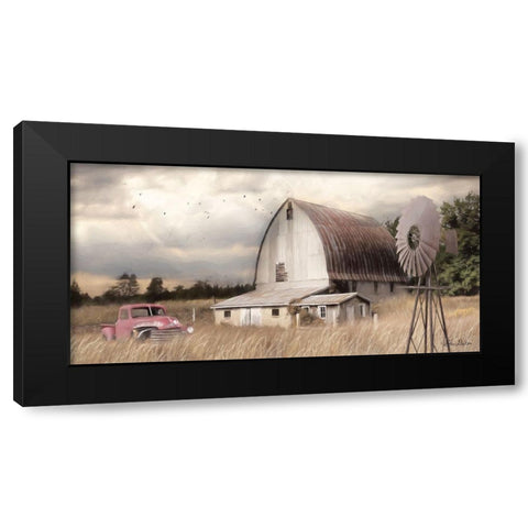 Henderson Bay Farm   Black Modern Wood Framed Art Print with Double Matting by Deiter, Lori