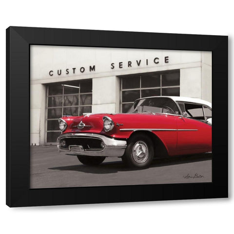 Custom Service Black Modern Wood Framed Art Print with Double Matting by Deiter, Lori