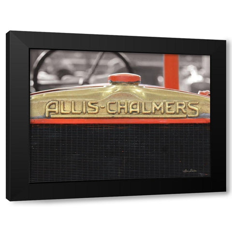 Allis-Chalmers Black Modern Wood Framed Art Print by Deiter, Lori