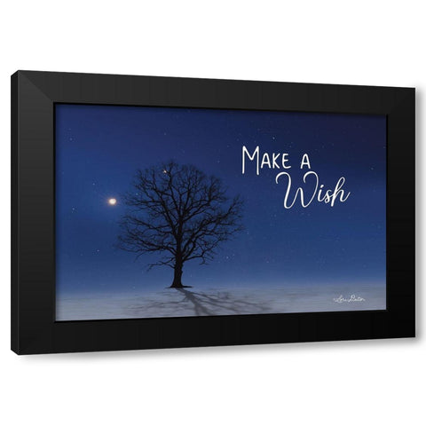 Make a Wish Black Modern Wood Framed Art Print with Double Matting by Deiter, Lori