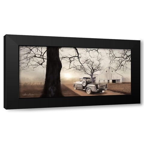 Millersburg Sunrise     Black Modern Wood Framed Art Print with Double Matting by Deiter, Lori