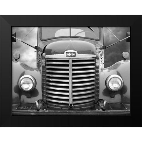 International Truck Black Modern Wood Framed Art Print by Deiter, Lori