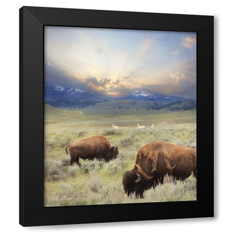 Great American West        Black Modern Wood Framed Art Print by Deiter, Lori