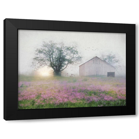 Summer Sunrise Black Modern Wood Framed Art Print by Deiter, Lori