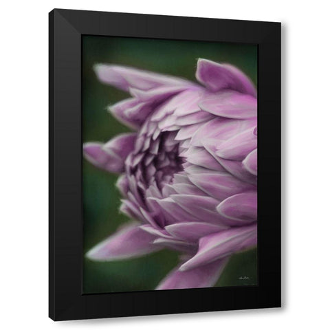 Open Your Heart Black Modern Wood Framed Art Print by Deiter, Lori