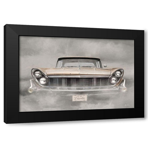 Hot Rod Lincoln Black Modern Wood Framed Art Print by Deiter, Lori