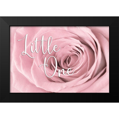 Little One    Black Modern Wood Framed Art Print by Deiter, Lori