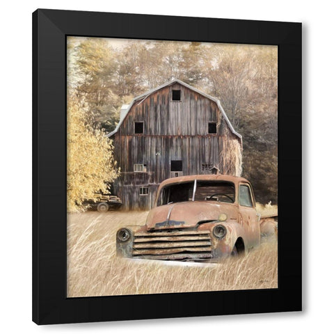 New Stuff Doesnt Have Character Black Modern Wood Framed Art Print with Double Matting by Deiter, Lori