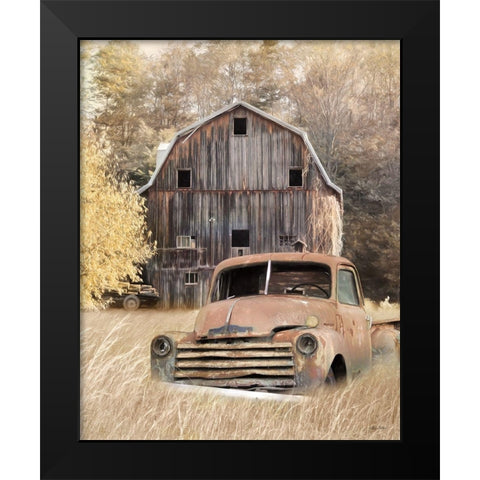 New Stuff Doesnt Have Character Black Modern Wood Framed Art Print by Deiter, Lori