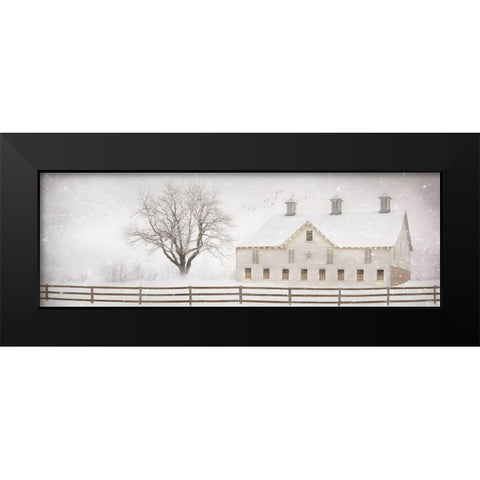 Always Believe Black Modern Wood Framed Art Print by Deiter, Lori