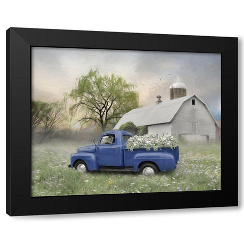 Old Fashioned Spring    Black Modern Wood Framed Art Print with Double Matting by Deiter, Lori