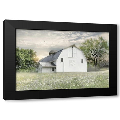 Brownsville Sunrise Black Modern Wood Framed Art Print with Double Matting by Deiter, Lori