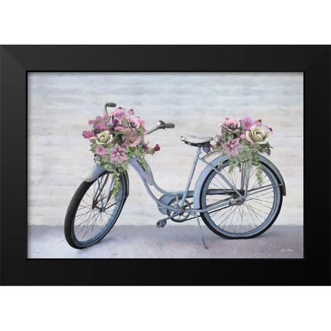 Keep Blooming     Black Modern Wood Framed Art Print by Deiter, Lori