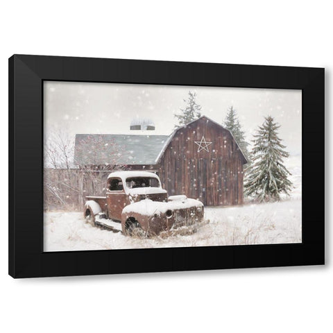 Youth is a Gift Black Modern Wood Framed Art Print by Deiter, Lori