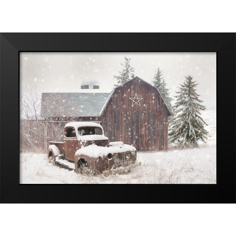 Youth is a Gift Black Modern Wood Framed Art Print by Deiter, Lori