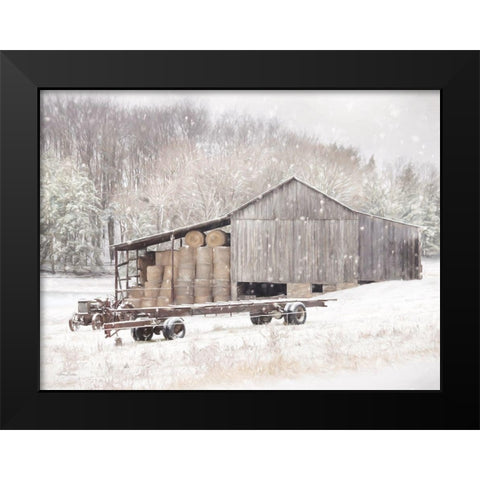 The Farmers Harvest Black Modern Wood Framed Art Print by Deiter, Lori