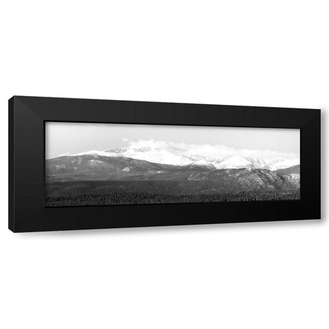 Longs Peak   Black Modern Wood Framed Art Print by Deiter, Lori
