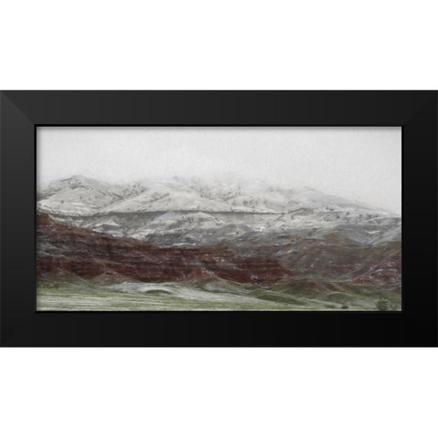 Hills of Wyoming I  Black Modern Wood Framed Art Print by Deiter, Lori