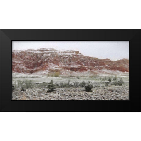 Hills of Wyoming II  Black Modern Wood Framed Art Print by Deiter, Lori