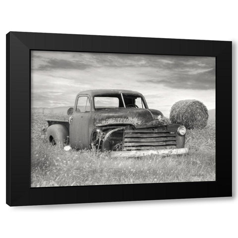 Rustic Charm I Black Modern Wood Framed Art Print with Double Matting by Deiter, Lori