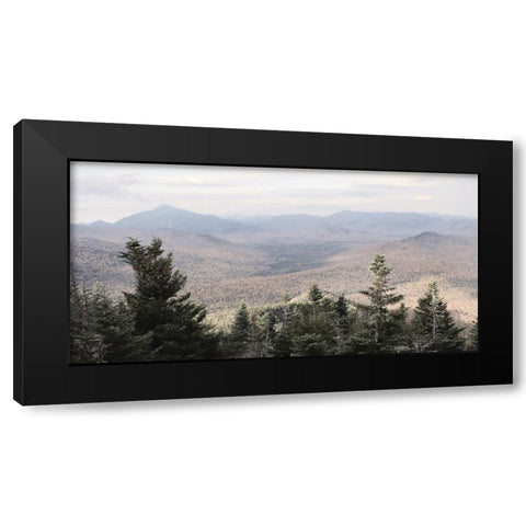 Adirondack Mountains 1 Black Modern Wood Framed Art Print with Double Matting by Deiter, Lori
