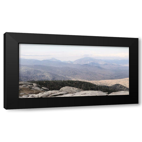 Adirondack Mountains 3 Black Modern Wood Framed Art Print with Double Matting by Deiter, Lori