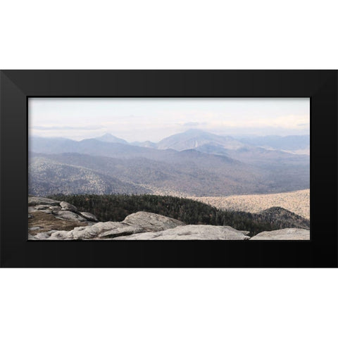 Adirondack Mountains 3 Black Modern Wood Framed Art Print by Deiter, Lori